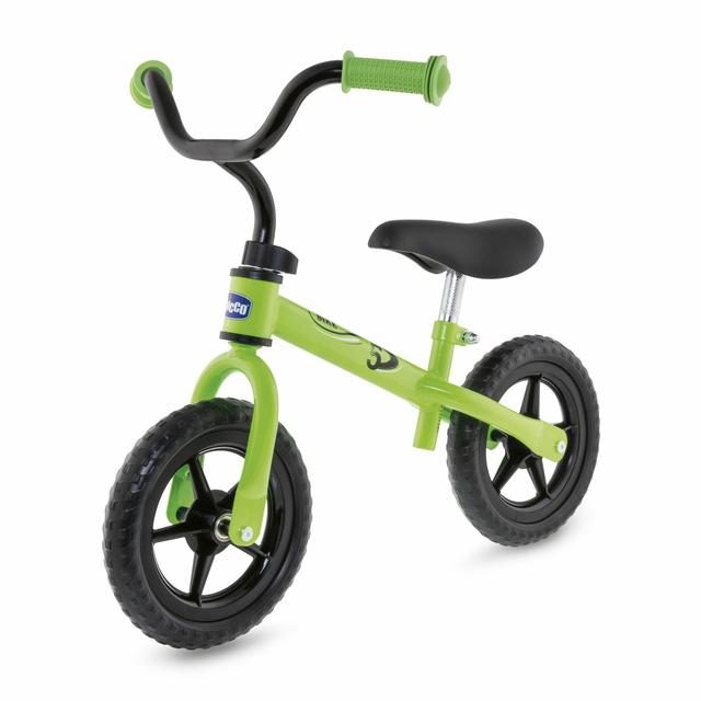 Balance bike Chicco rossa per bambini dai 2 ai 5 anni, con sella antiscivolo e manubrio regolabile. | Chicco