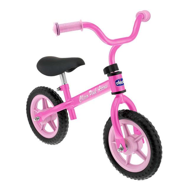 Balance bike Chicco rossa per bambini dai 2 ai 5 anni, con sella antiscivolo e manubrio regolabile. | Chicco