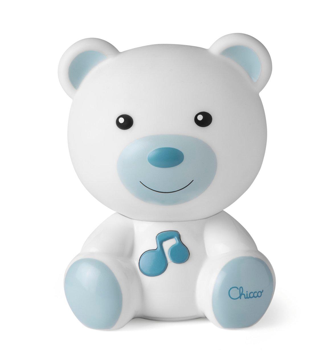 Luce notturna Chicco Orsetto Dreamlight rosa, compagno unisex per il sonno dei bambini con melodie classiche e New Age. | Chicco