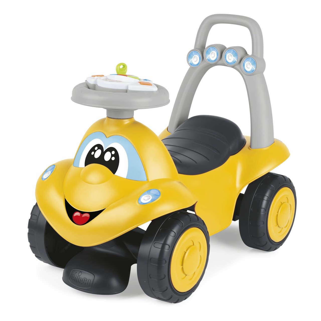 Chicco Billy Walk&Ride rosso, cavalcabile primi passi 2 in 1 per bambini dai 12 mesi, con impugnatura ergonomica e grandi ruote stabili. | Chicco