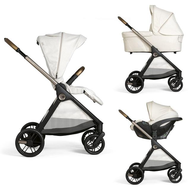 Trio Bellagio Flexi Con Kory Plus Chicco verde unisex, sistema modulare con passeggino, culla e seggiolino auto Kory Plus, ideale per ogni stagione. | Chicco