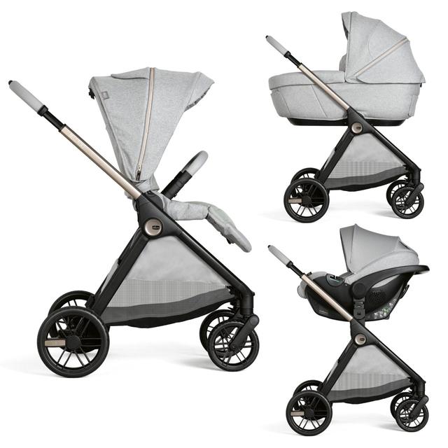 Passeggino trio Chicco Bellagio 2 Gran Comfort verde con Kory Plus, omologato dalla nascita fino a 22 kg, seduta reversibile e schienale reclinabile. | Chicco