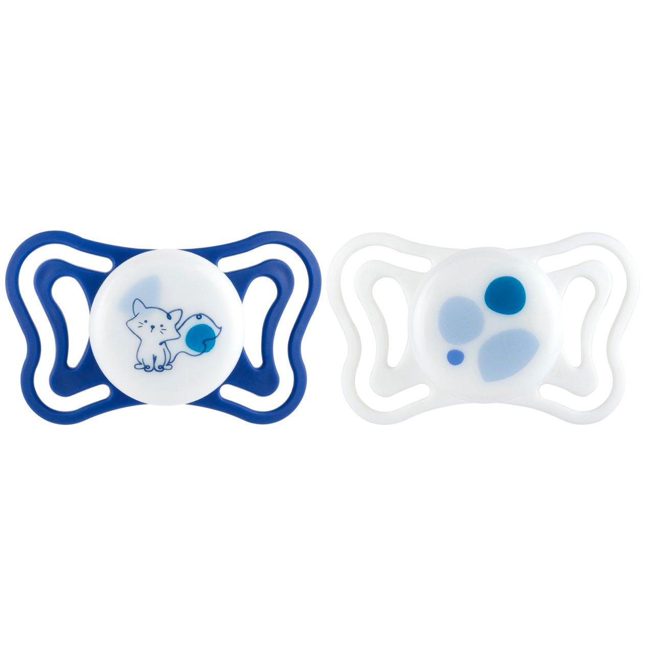 Succhietto PhysioForma Light Chicco verde 16-36 mesi in silicone morbido con tettarella indeformabile per la corretta postura della lingua. | Chicco