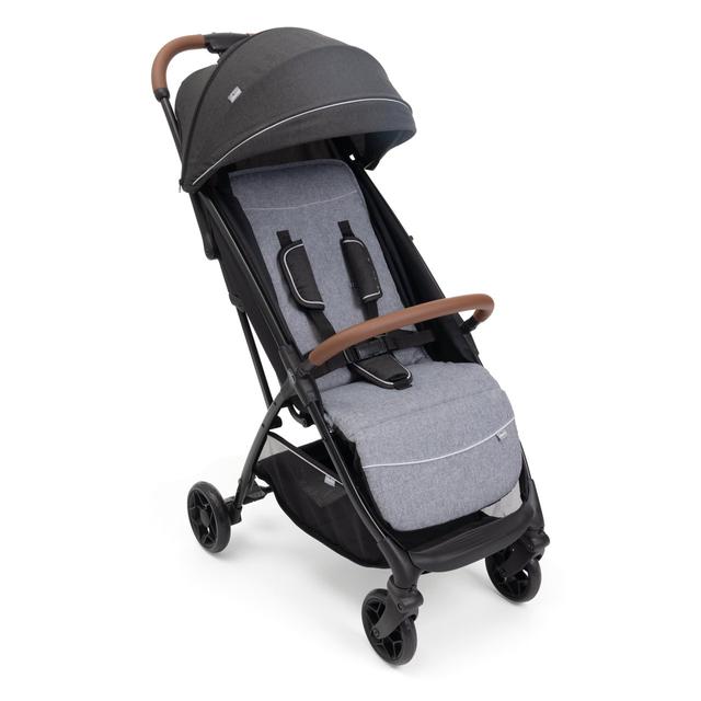 Passeggino Chicco Glee grigio, leggero e compatto, con schienale reclinabile e cappottina UV50+, ideale per ogni stagione. | Chicco