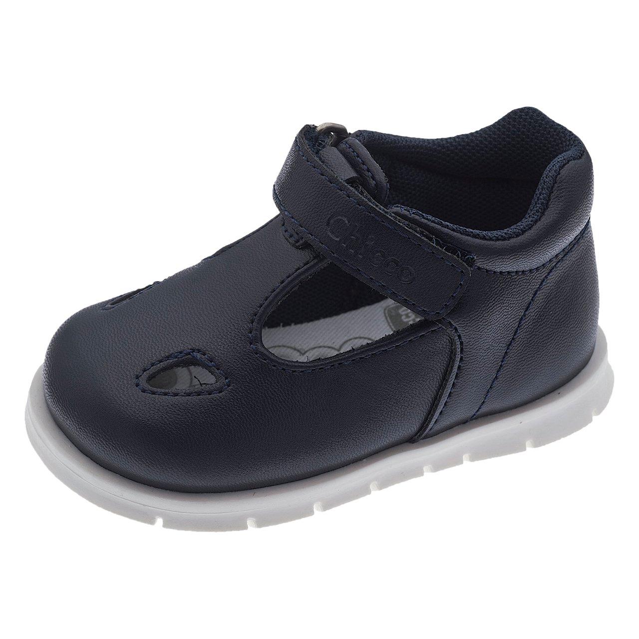 Sandalo Felix rosa Chicco per bambina, primi passi, stile bon-ton, chiusura a strappo regolabile e suola flessibile per il naturale sviluppo del piede. | Chicco