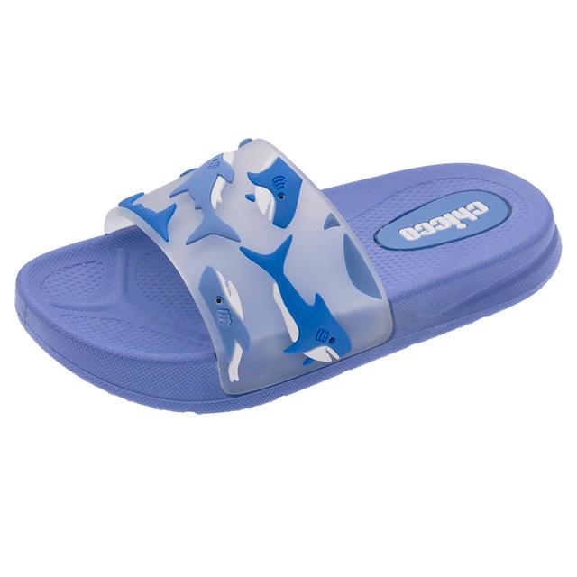 Sandalo bambino unisex Chicco modello "SHARK" 3D in colore jeans, ideale per mare e estate. | Chicco