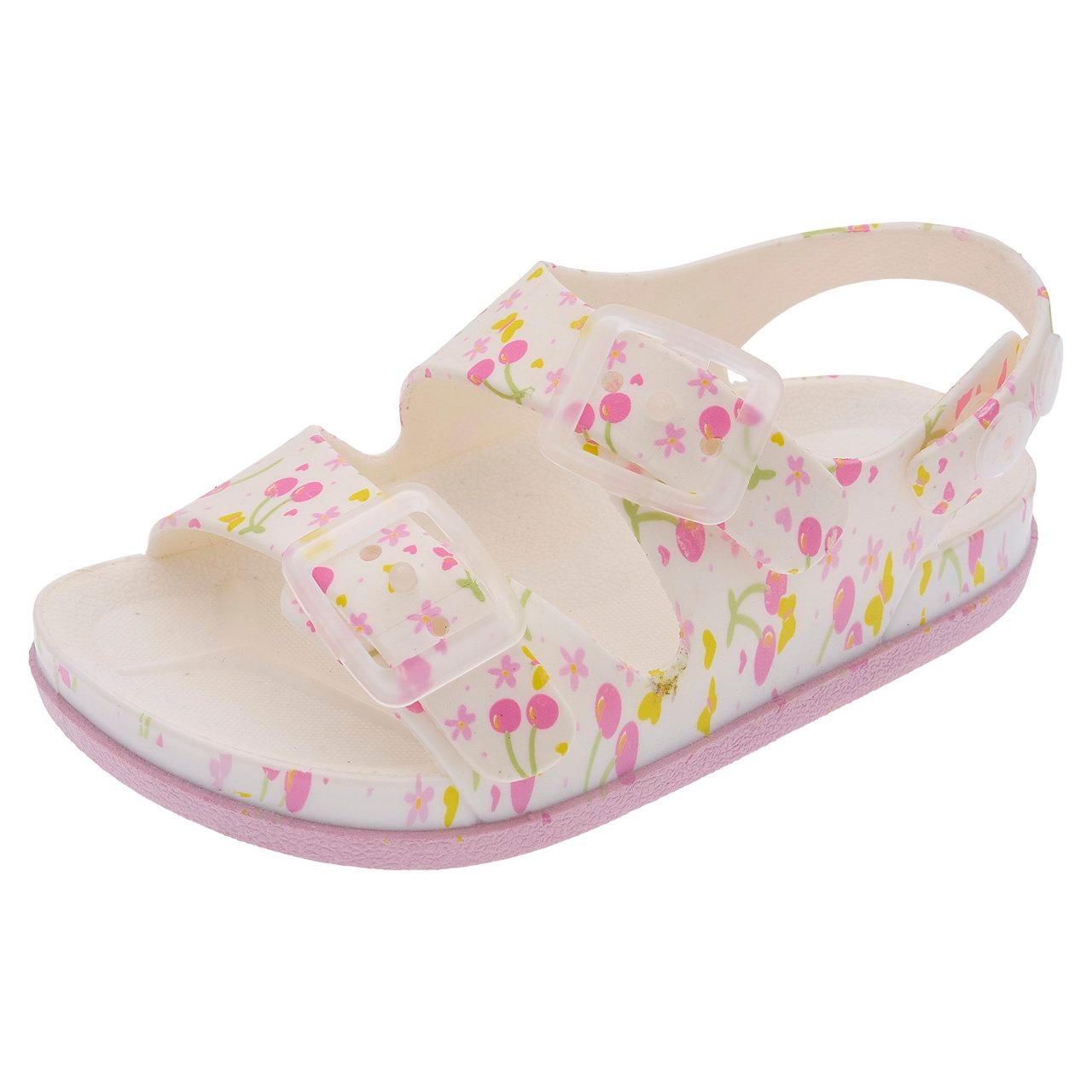 Sandalo mare rosa per bambina Chicco unisex con doppia fibbia regolabile e cinturino posteriore a doppia posizione, forma arrotondata e calzata sicura. | Chicco