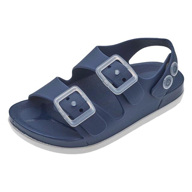 Sandalo mare rosa Chicco per bambina, modello unisex con doppia fibbia regolabile e cinturino posteriore a doppia posizione, forma arrotondata. | Chicco