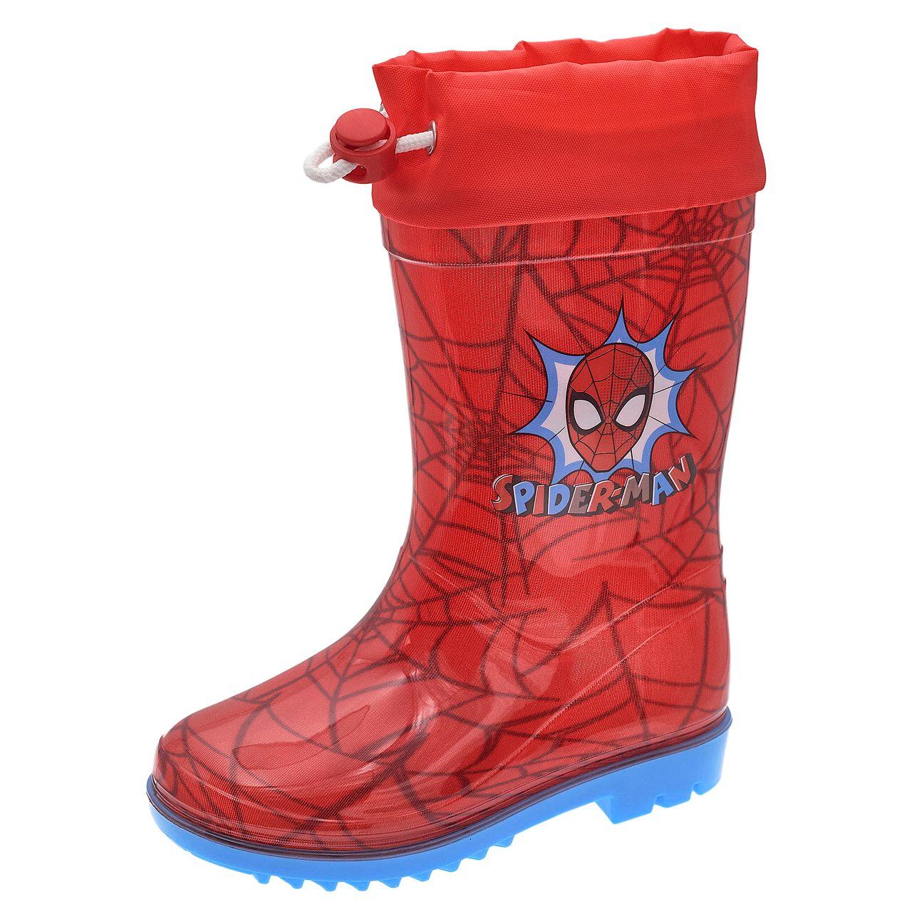 Stivale da pioggia rosa per bambina Chicco Will con stampa Minnie e pois multicolore, dotato di coulisse regolabile per la primavera/estate. | Chicco