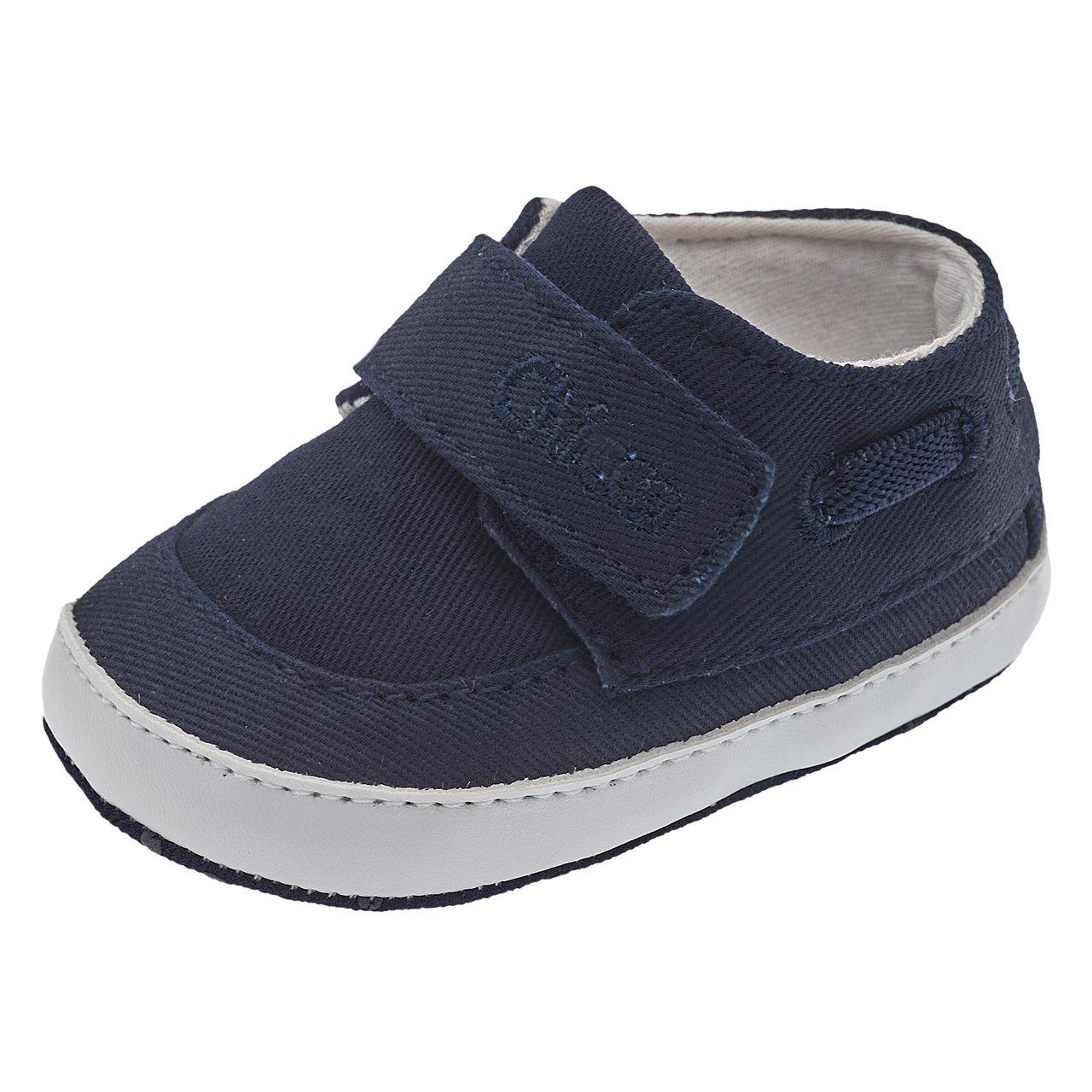 Sneakers unisex Chicco Orzio beige in tessuto con chiusura a strappo, perfette per bambini in primavera ed estate. | Chicco