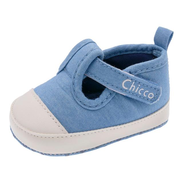 Sandalo bambino Chicco Nectar beige in tessuto, con chiusura a strappo regolabile e punta arrotondata, ideale per primavera/estate. | Chicco