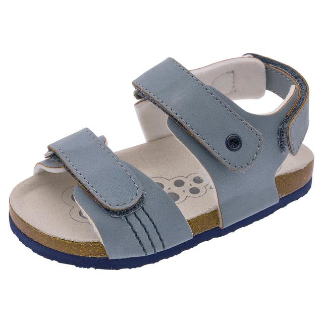 Sandalo Fioretto Chicco rosa per bambina, con tripla chiusura regolabile e sottopiede "Impronta Chicco" per supportare l'arco plantare. | Chicco