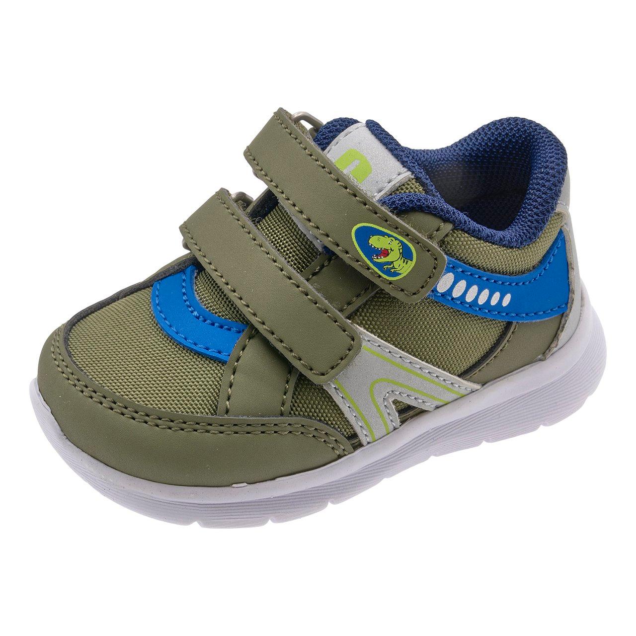 Sneakers primi passi unisex Gontiac Chicco beige con doppia chiusura a strappo e suola ultraleggera per un corretto sviluppo del piede. | Chicco