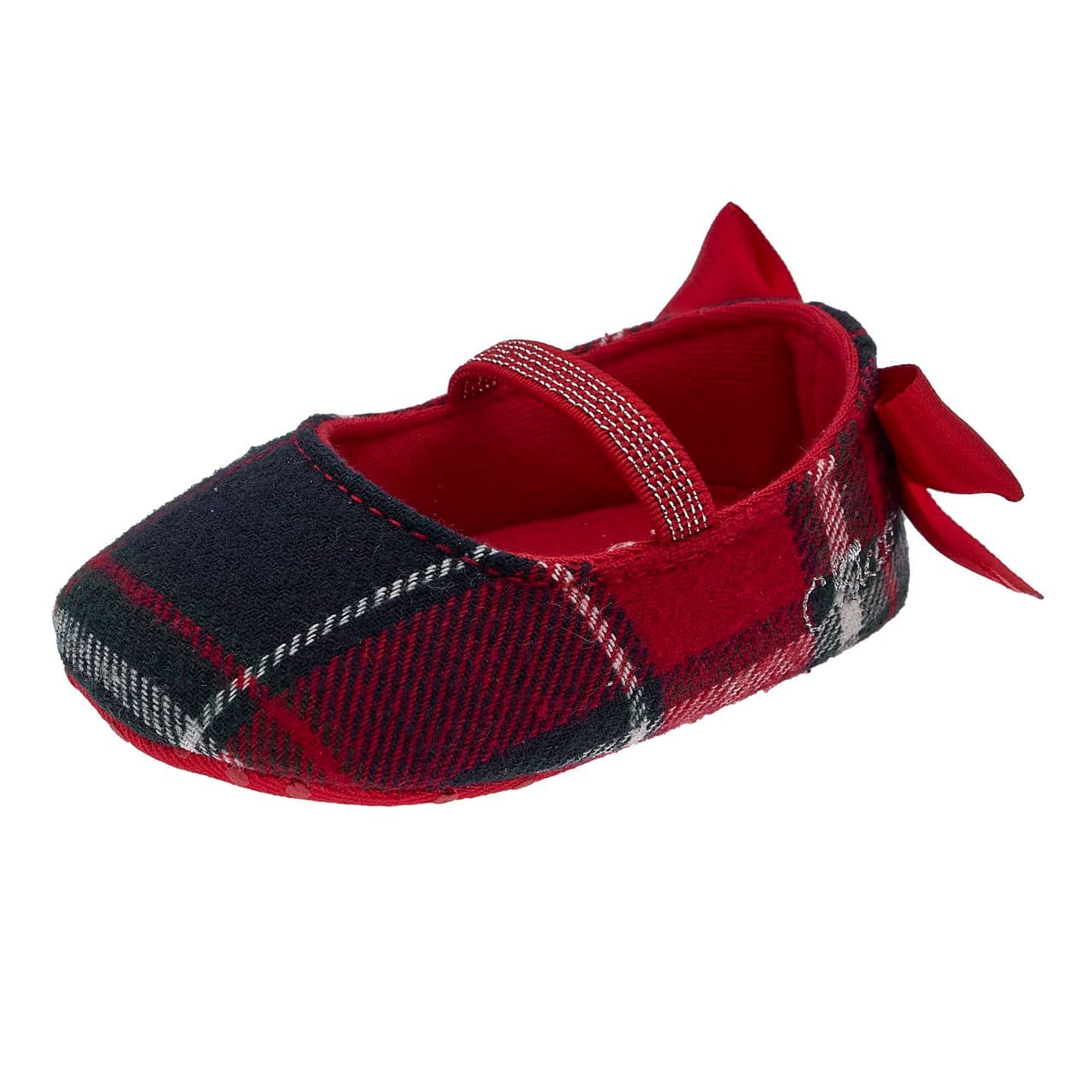 Ballerina bambina Ocet gialla in tessuto glitterato con fiocco in raso regolabile e elastico in lurex, modello unisex Chicco. | Chicco
