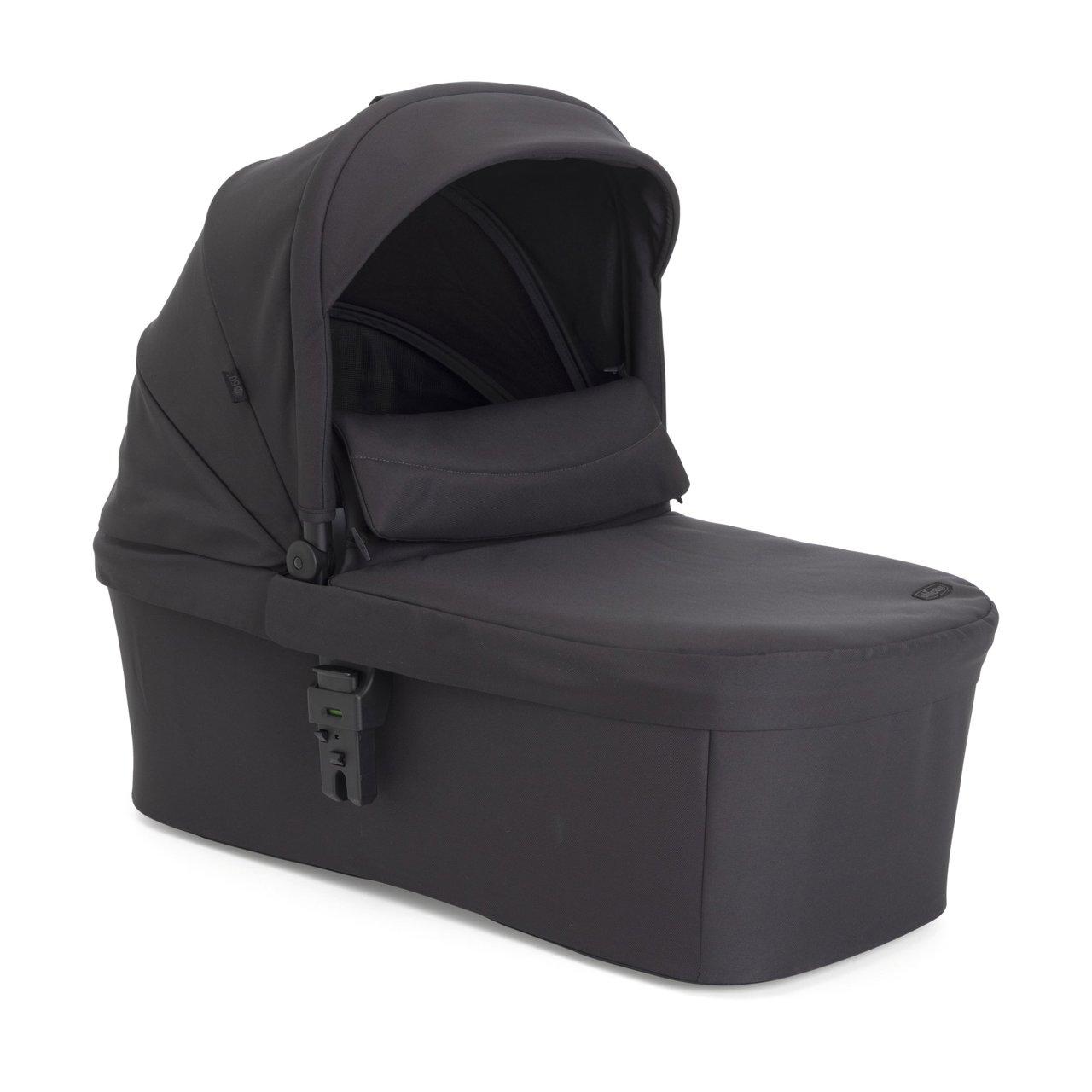 Navicella Seety 2 Chicco grigio, culla portatile unisex pieghevole e ultra leggera con protezione UV50+ e inserti in rete per ventilazione. | Chicco