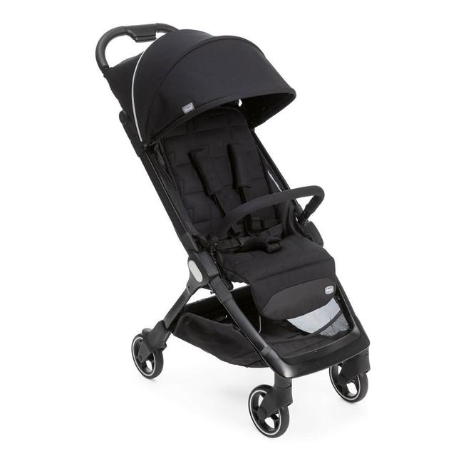 Passeggino ultracompatto Chicco We nero, ideale per genitori dinamici, leggero e versatile dalla nascita fino a 22 kg. | Chicco