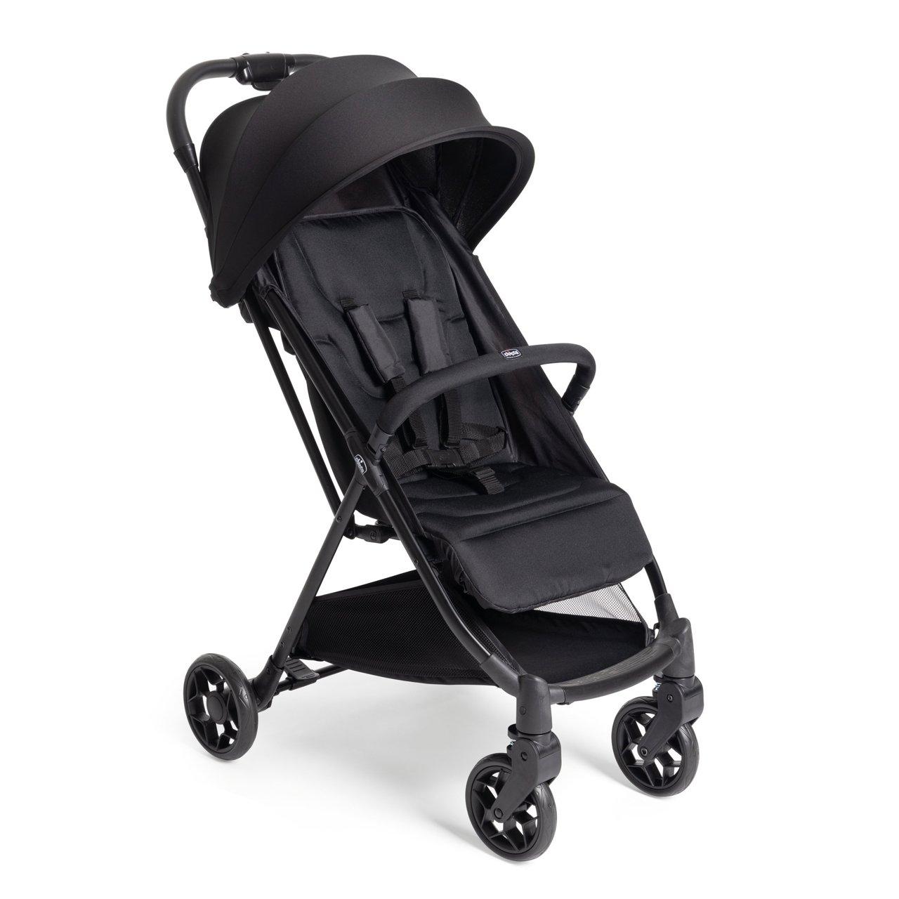 Passeggino leggero Chicco Urbino rosso, omologato dalla nascita fino a 22 kg, con chiusura rapida e peso di 6,3 kg. | Chicco