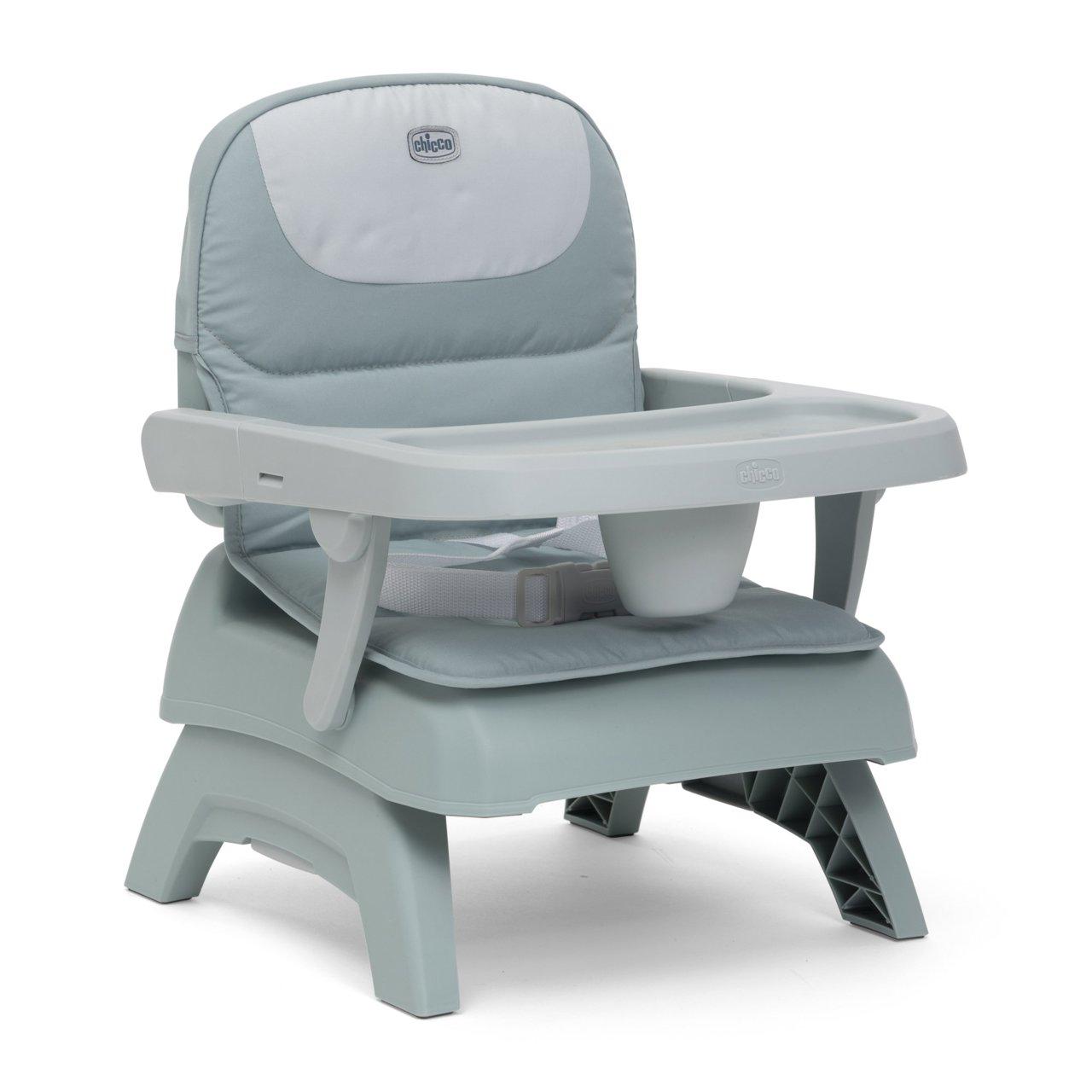Rialzo sedia regolabile Chicco Bento rosso, ideale per bambini 6-36 mesi, con due altezze, tessuto soffice e vassoio rimovibile. | Chicco