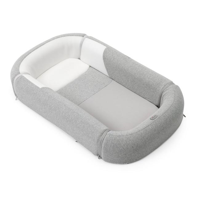 Riduttore neonati Chicco Mommy Pod 3in1 beige in cotone biologico traspirante, ideale per nanna e tummy time. | Chicco