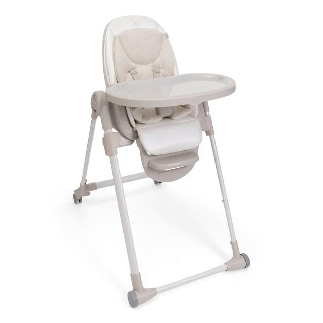 Seggiolone Chicco Polly Armonia marrone unisex 3in1, trasformabile in sdraietta e sedia, con riduttore in cotone organico. | Chicco
