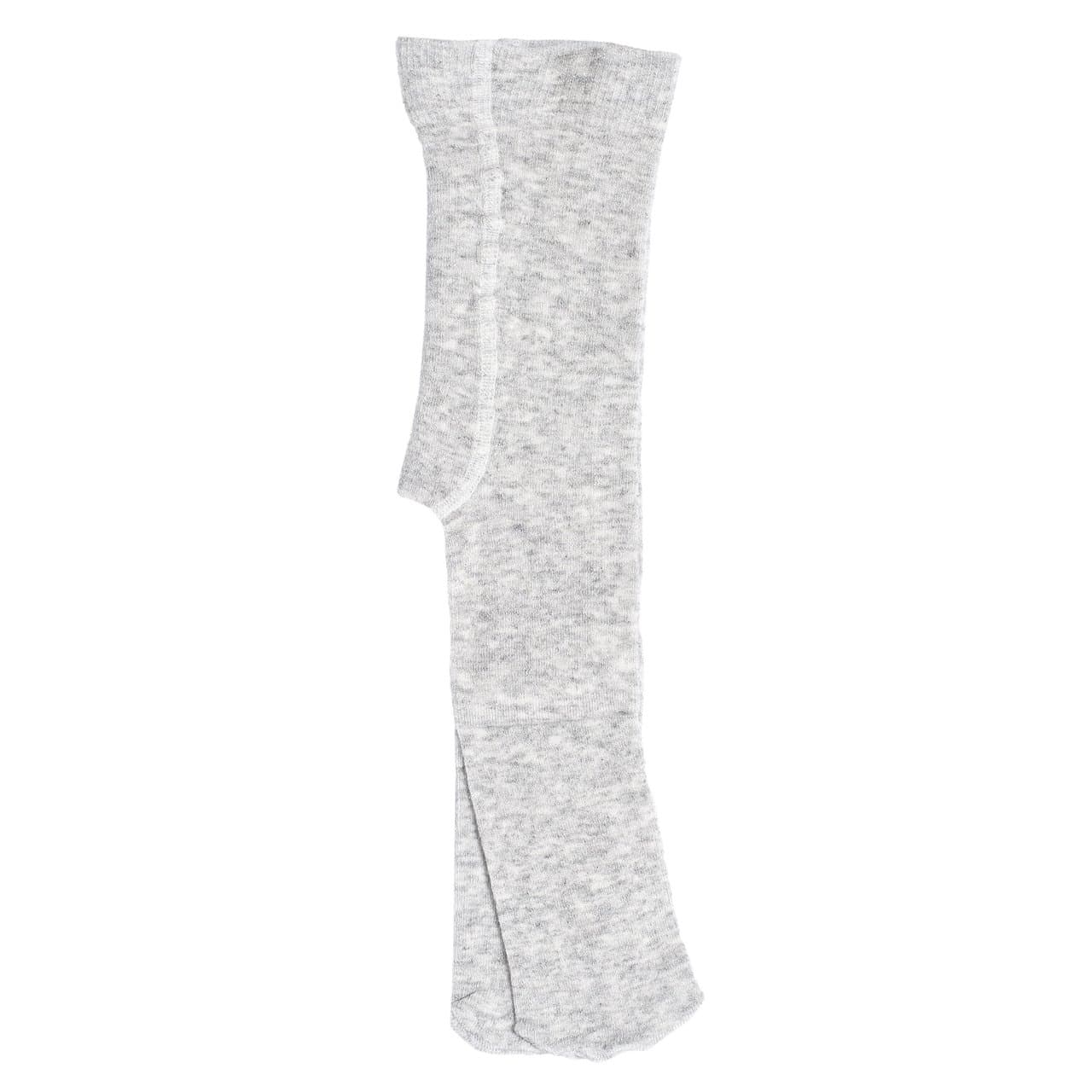 Collant tinta unita grigi in misto cotone caldo per bambina, collezione A/I 2025 Chicco, certificati Oeko-Tex. | Chicco