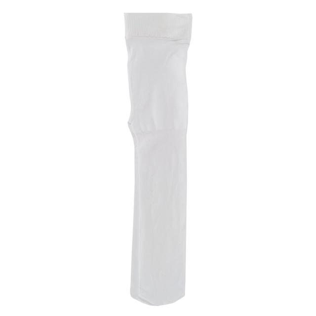 Collant tinta unita bianchi in microfibra elasticizzata per bambina Chicco, morbidi e confortevoli per l'autunno/inverno. | Chicco