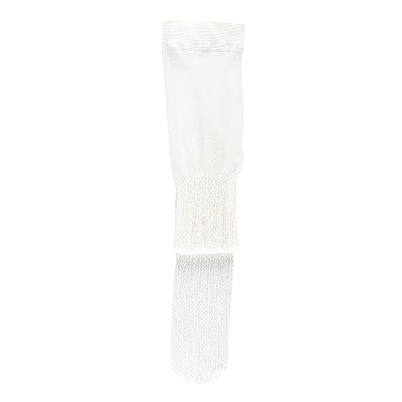 Collant Chicco in microfibra pesante color panna per bambina, con lavorazione a treccia per calore e comfort, certificati Oeko-Tex. | Chicco