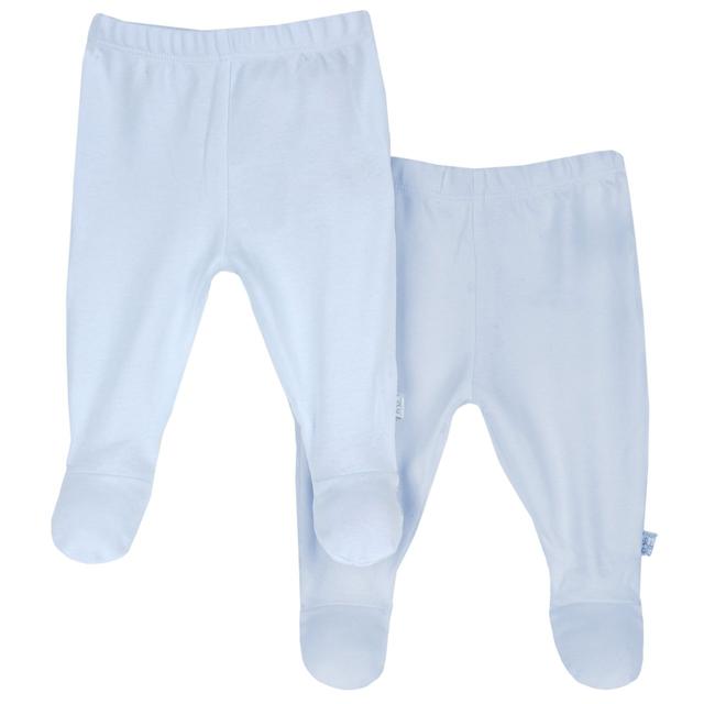 Set pantaloni con piedini rosa in morbido cotone interlock Oeko-Tex per neonata Chicco, ideale per primavera/estate. | Chicco