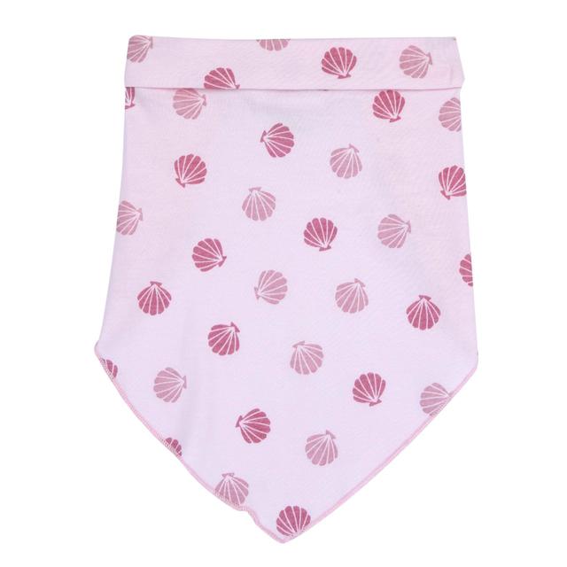 Bandana rosa in jersey stampato per bambina, in cotone sostenibile 100% Oeko-Tex, ideale per primavera/estate. | Chicco