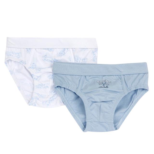 Set intimo slip per bambino Chicco in morbido jersey di cotone sostenibile, fantasia e tinta unita beige, con trattamento antimicrobico. | Chicco