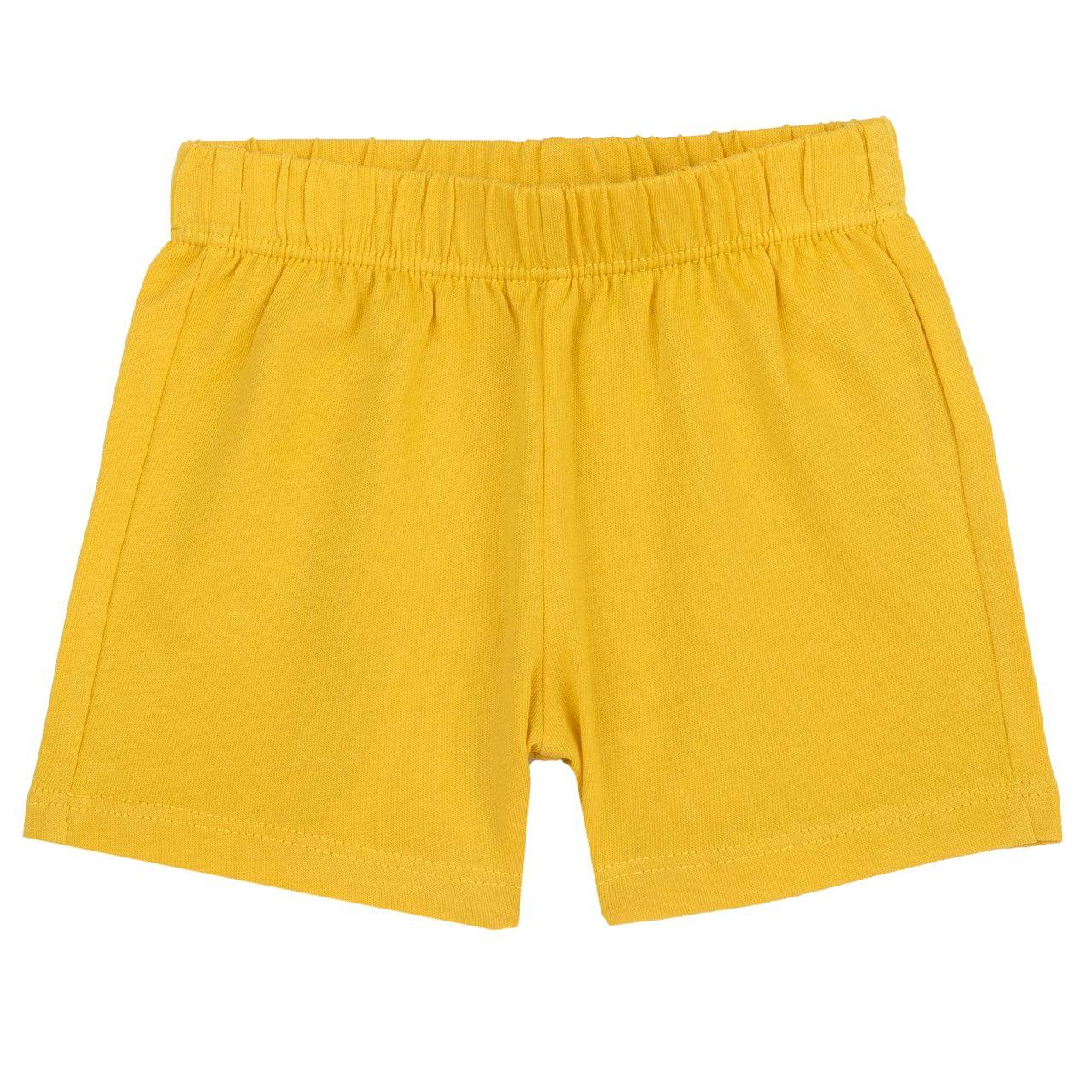 Pantaloni corti azzurri in jersey di cotone sostenibile Oeko-Tex per bambino Chicco, ideali per la primavera/estate. | Chicco