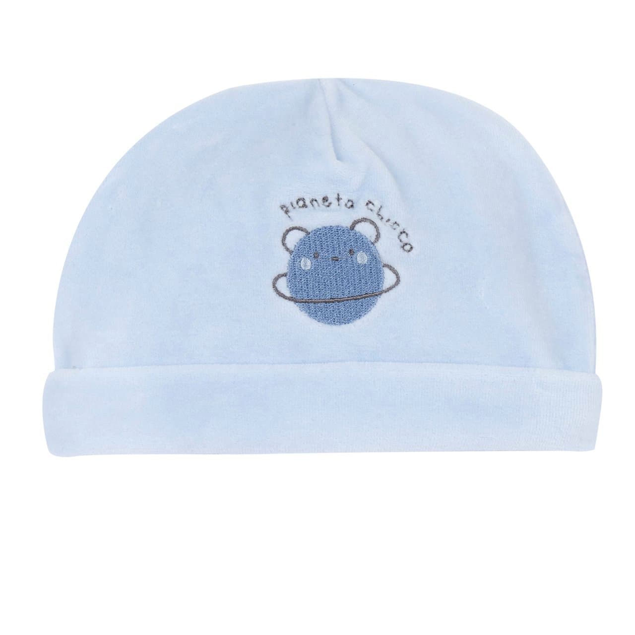 Cappello Chicco in ciniglia rosa per bambina con grafica ricamata, ideale per autunno/inverno, taglia 0-2 anni, certificato Oeko-Tex. | Chicco