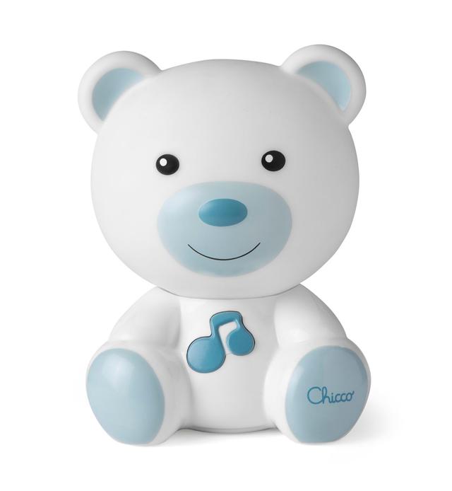 Luce Orsetto Sogni D'oro | Chicco Luce notturna Chicco Orsetto Dreamlight rosa, compagno unisex per il sonno dei bambini con melodie classiche e New Age. | Chicco