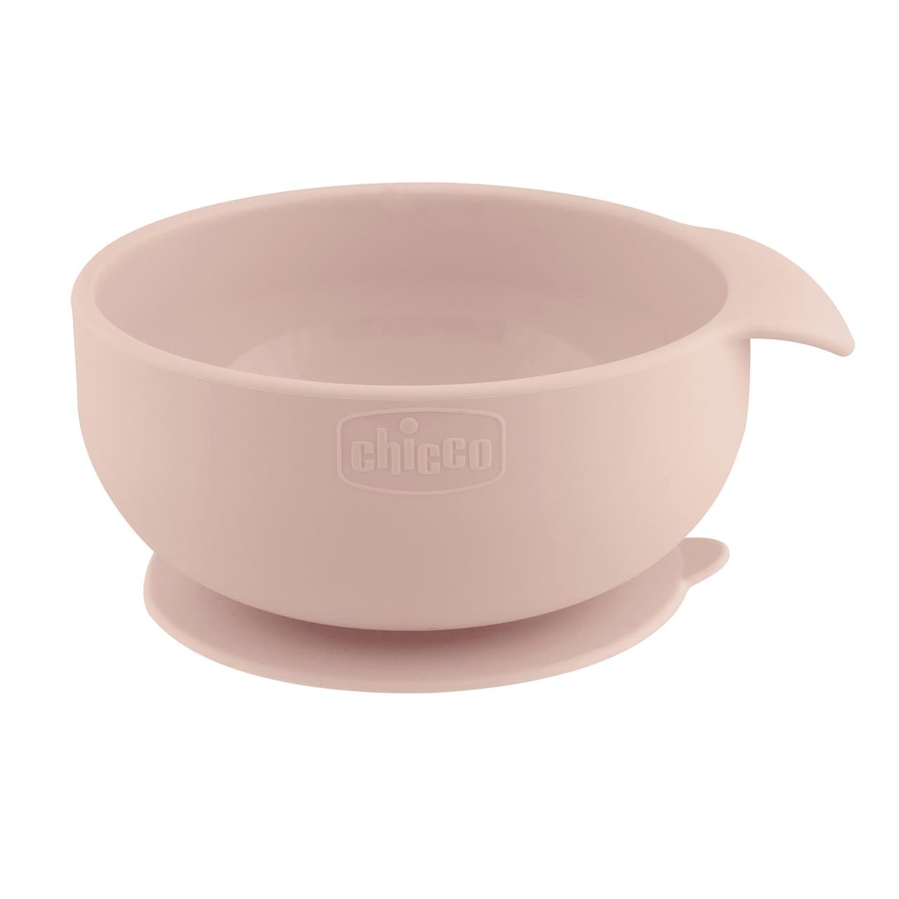 Ciotola Facile | Chicco Ciotola in silicone rosa Chicco Easy Bowl con ventosa per svezzamento bambini dai 6 mesi, infrangibile e lavabile in lavastoviglie. | Chicco