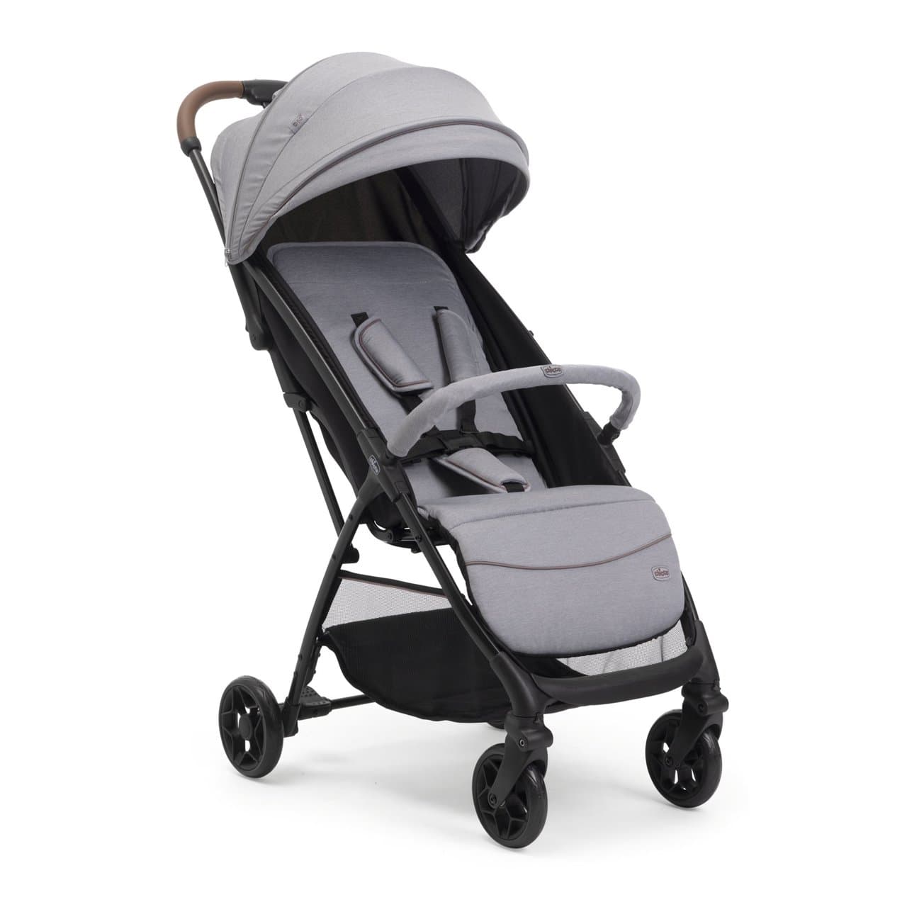 Passeggino Glee | Chicco Passeggino Chicco Glee grigio, leggero e compatto, con schienale reclinabile e cappottina UV50+, ideale per ogni stagione. | Chicco