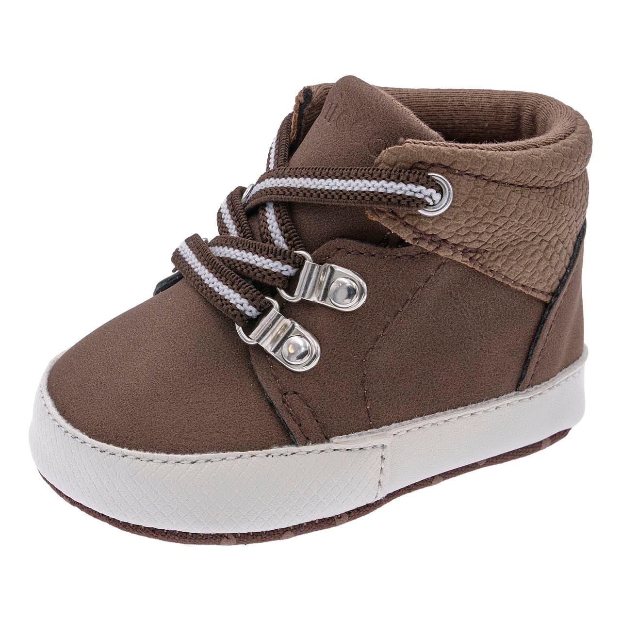 Polacchino Bambino Ostik | Chicco Polacchino bambino unisex Chicco Ostik marrone, con collarino imbottito e chiusura a lacci elastici, ideale per autunno/inverno. | Chicco