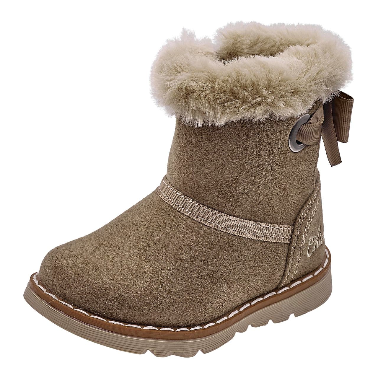 Stivaletto Bambina Frutta | Chicco Stivaletto bambina rosa Chicco con bordo in pelliccia sintetica e fiocco posteriore, chiusura zip laterale e sottopiede anatomico. | Chicco