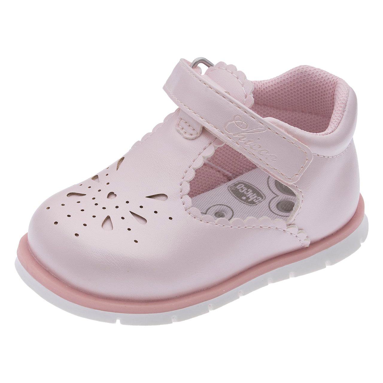 Sandalo Bambina Fiera | Chicco Sandalo primi passi Chicco per bambina in colore rosa, con tomaia microforata e chiusura a strappo regolabile per un comfort ottimale. | Chicco