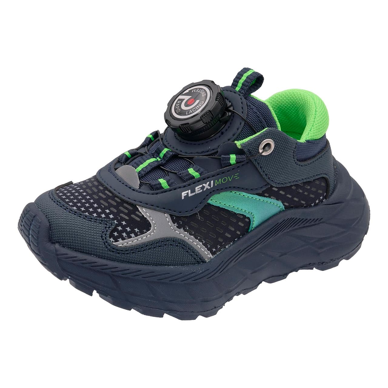 Sneakers Bambino Clash | Chicco Sneakers bambina Chicco Flexi Move rosa con inserto in tessuto tecnico, nastro bicolore e suola in EVA leggera, dotate di sistema Rapid Lacing per una regolazione precisa. | Chicco