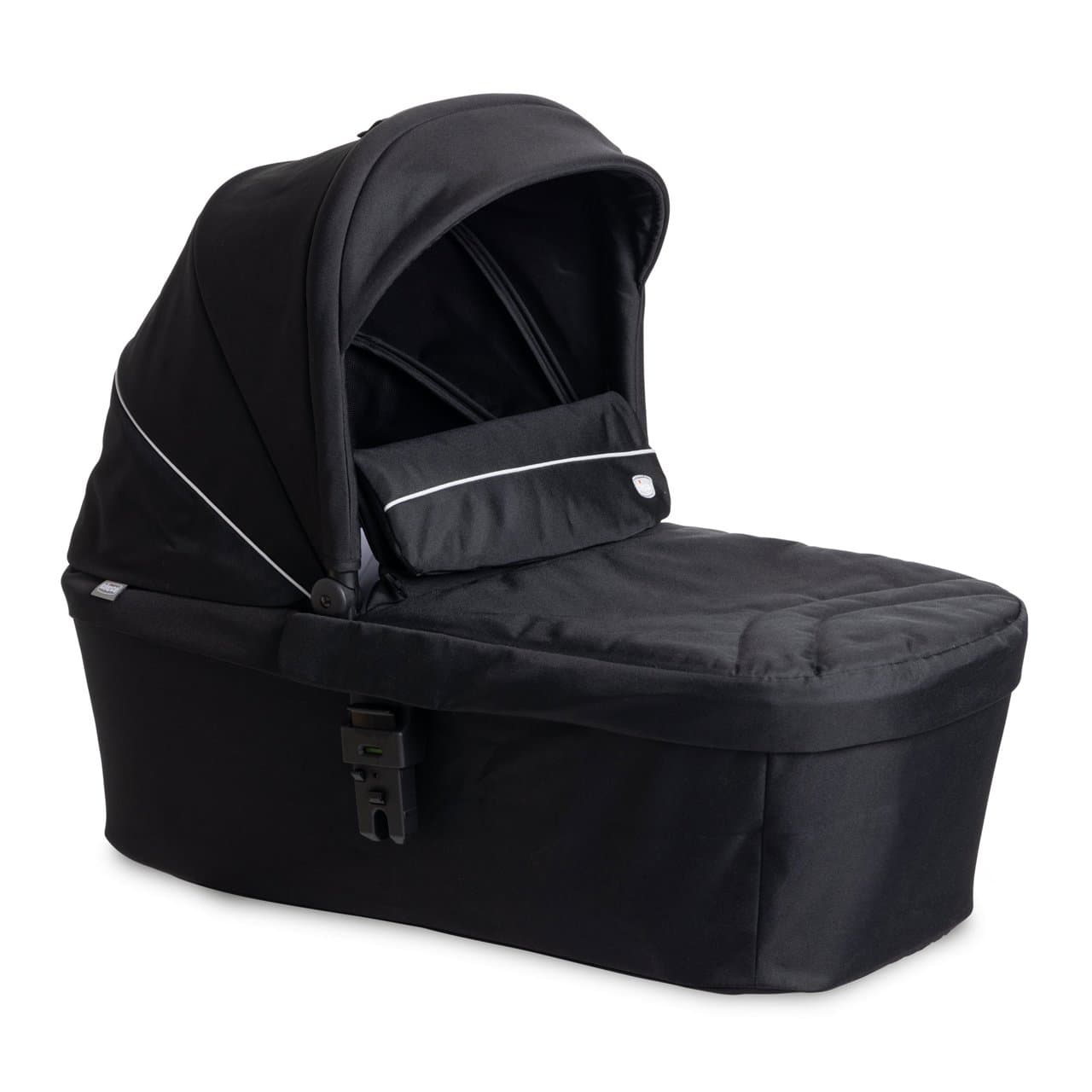 Navicella Activ3 | Chicco Navicella Chicco Activ3 nera unisex, leggera e pieghevole, con cappottina UV50+ e maniglia integrata. | Chicco