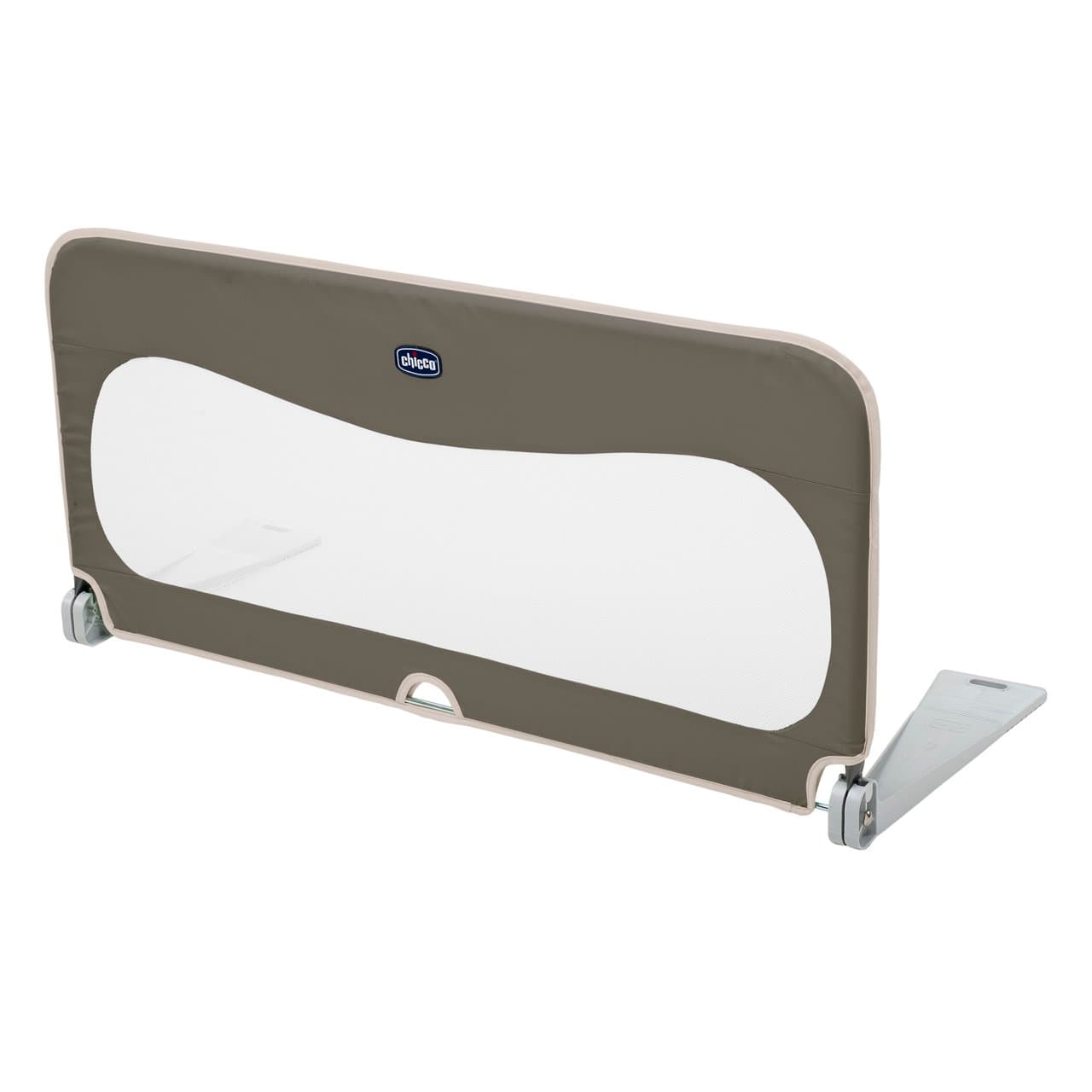 Barriera Letto 95 Cm | Chicco Barriera letto Chicco grigia da 95 cm, reclinabile e con tasca portaoggetti, ideale per bambini dai 18 mesi ai 5 anni. | Chicco
