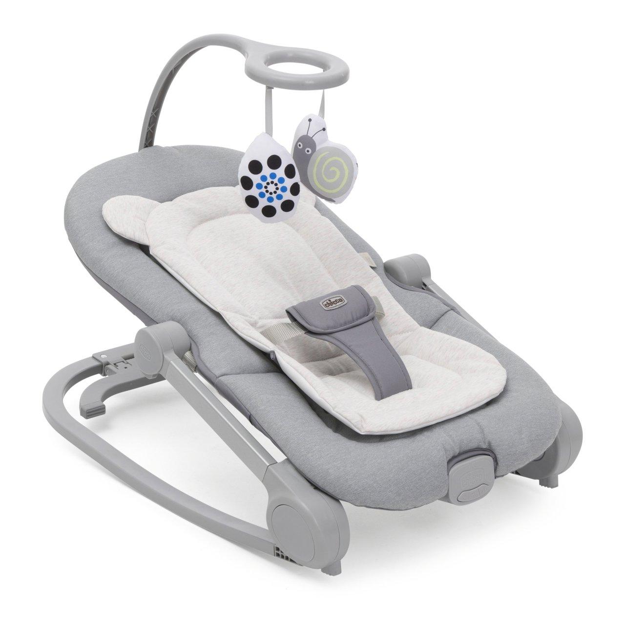 Sdraietta Mia | Chicco Sdraietta Mia Chicco grigio con barra gioco e musica, omologata dalla nascita, ideale per neonati e toddler. | Chicco