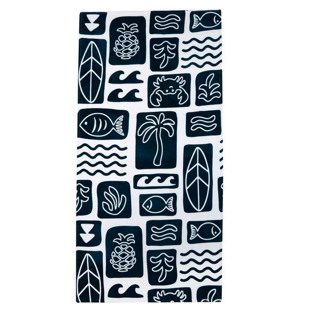 Telo Mare In Spugna | Chicco Telo mare in spugna di cotone blu per bambino Chicco, 150x75 cm, certificato Oeko-Tex, ideale per la primavera e l'estate. | Chicco