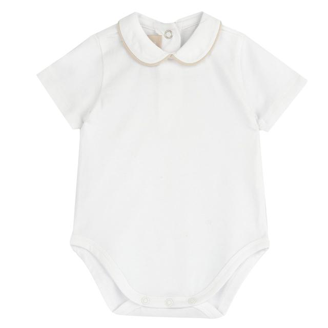 Body Esternabile Manica Corta | Chicco Body neonato Chicco azzurro in jersey elasticizzato sostenibile, manica corta, con bottoni automatici per una facile vestibilità. | Chicco