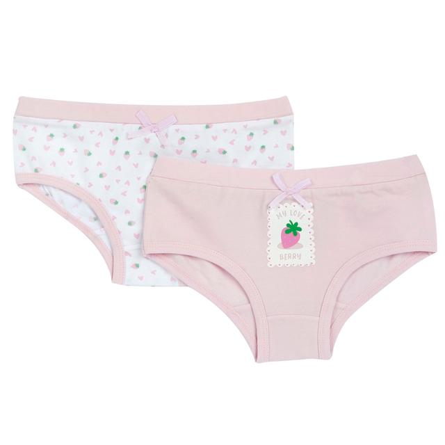 Set Intimo Culottes | Chicco Set intimo culottes bambina Chicco in cotone sostenibile rosa, una tinta unita e una fantasia, con trattamento antimicrobico. | Chicco