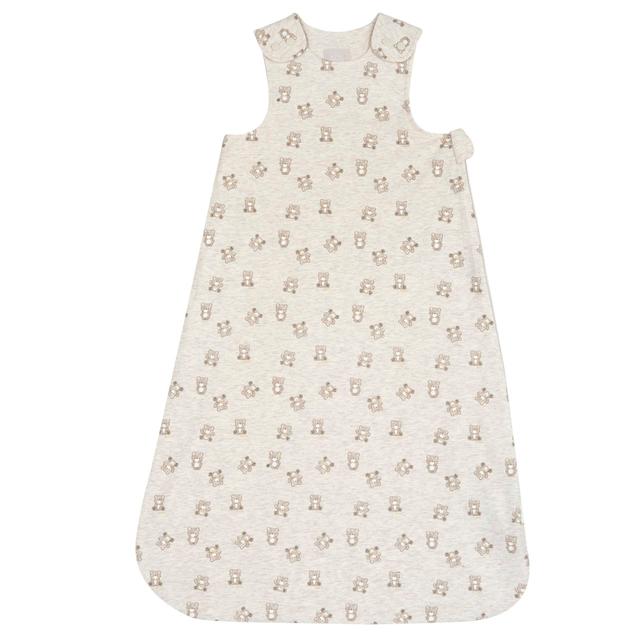 Sacco Nanna | Chicco Sacco nanna Kinder baby in jersey di cotone elasticizzato beige con stampa fantasia orsetti, ideale per primavera/estate. | Chicco