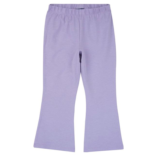Leggings Svasati Tinta Unita | Chicco Leggings svasati viola per bambina Chicco in jersey elasticizzato con vita comoda, ideali per primavera/estate. | Chicco