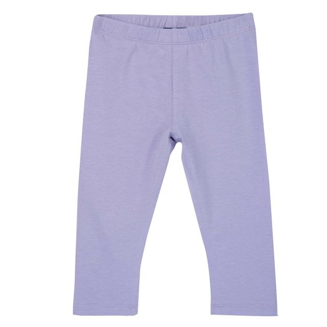 Leggings Lunghezza Al Polpaccio Tinta Unita | Chicco Leggings viola a lunghezza al polpaccio per bambina di Chicco, in morbido jersey elasticizzato con vita comoda, ideali per primavera/estate. | Chicco