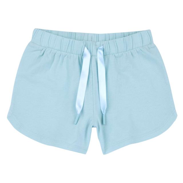 Pantaloni Corti Con Cordoncino | Chicco Pantaloni corti viola in jersey elasticizzato per bambina Chicco con vita elasticizzata e cordino in satin, ideali per la primavera/estate. | Chicco