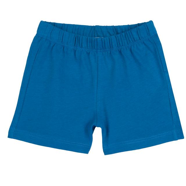 Pantaloni Corti | Chicco Pantaloni corti azzurri in jersey di cotone sostenibile Oeko-Tex per bambino Chicco, ideali per la primavera/estate. | Chicco